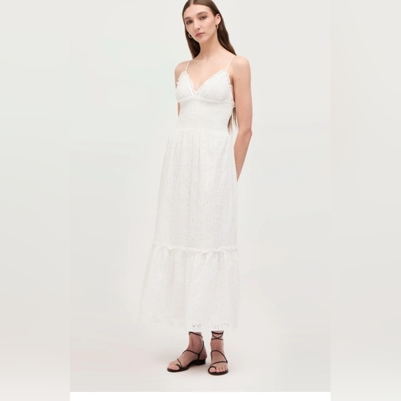 Hill House The Eyelet Dottie Nap Dress - Picture 3 of 7